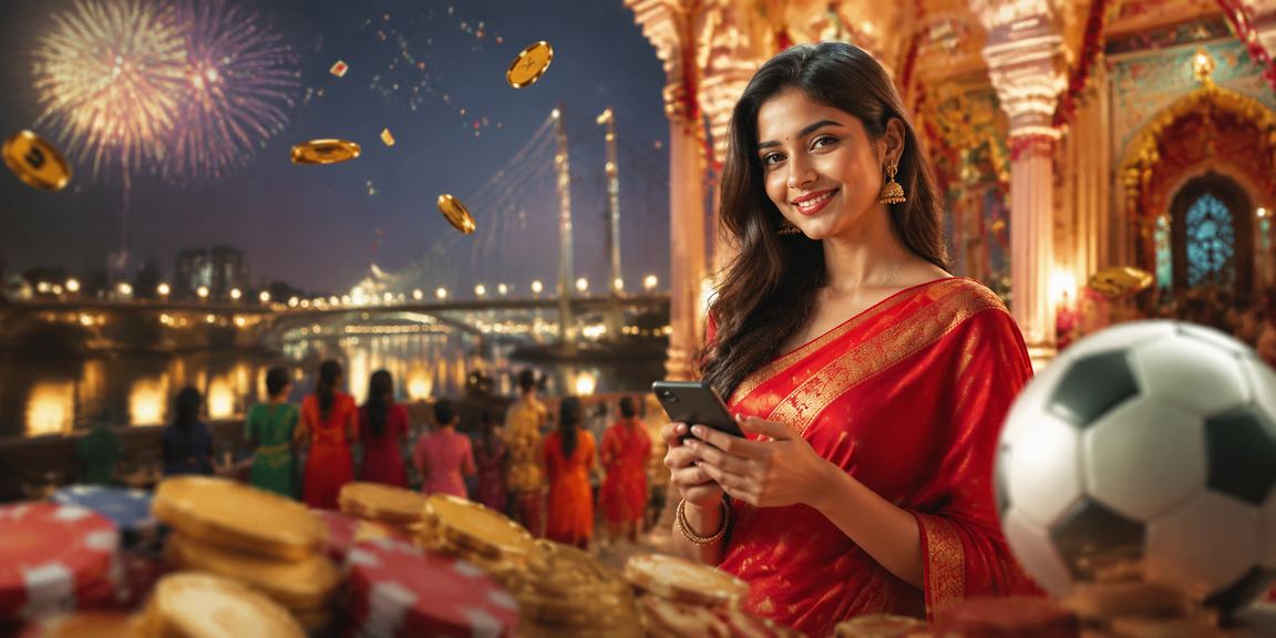 ময়মনসিংহে একজন ব্যবহারকারী শাড়ি পরে মোবাইলে পেমেন্ট করছেন