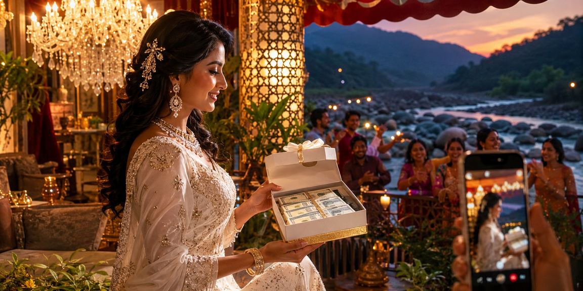 সিলেটে একজন বাংলাদেশি মডেল মোবাইলে 107 লটারিতে অংশ নিচ্ছেন